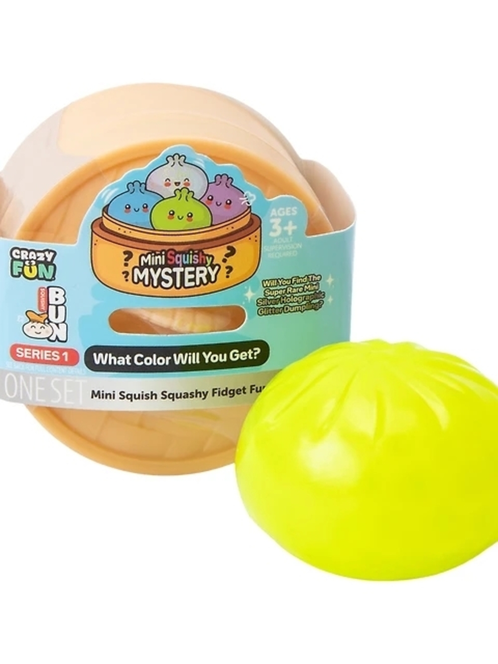 Mini Squishy Mystery Bun - Blind Box Squish Viral Trending